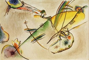 Composizione B da Wassily Kandinsky